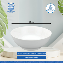 Tô Jasmine Trắng (Nhiều Size, Nhiều Loại) ML I Sứ