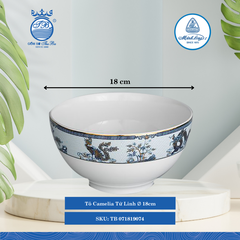 Tô Camelia Tứ Linh (Nhiều Size) ML I Sứ