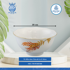Tô Mẫu Đơn Đôi Bạn Ø: 18cm ML I Sứ Soup Bowl TB 071827484