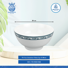 Tô Cao Jasmine Chim Lạc (Nhiều Size) ML I Sứ