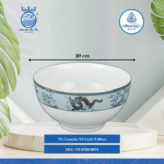 Tô Camelia Tứ Linh (Nhiều Size) ML I Sứ