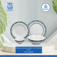 Bộ Đồ Ăn 9 Sản Phẩm Jasmine Phước Lộc Thọ ML I Sứ TB 09139