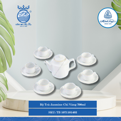 Bộ Trà Jasmine Chỉ Vàng (Nhiều Size) ML I Sứ