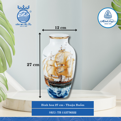Bình Hoa Thuận Buồm (Nhiều Loại) ML I Sứ
