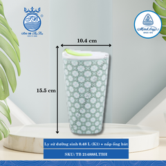 Ly Giữ Nhiệt Có Nắp, Ống Hút Dưỡng Sinh Komos (LTB) Ø: 10.4cm 480ml Cao: 15.5cm ML I Sứ TB 214888LTBH