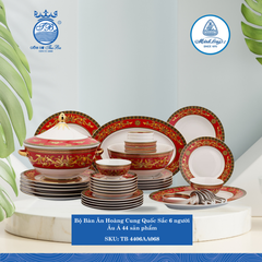 Bộ Đồ Ăn 44 Sản Phẩm Hoàng Cung Quốc Sắc ML I Sứ TB 4406AA068