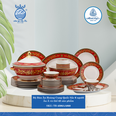 Bộ Đồ Ăn 45 Sản Phẩm Và Thố Hoàng Cung Quốc Sắc ML I Sứ TB 4506AA068