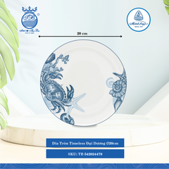 Dĩa Tròn -Timeless Đại Dương (Nhiều Size) ML I Sứ