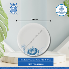 Dĩa Tròn Timeless Vườn Nhà (Nhiều Size) ML I Sứ