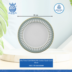 Dĩa Tròn Gastroline Đồng Tâm XL (Nhiều Size) ML I Sứ