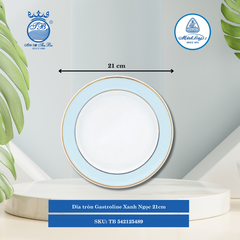 Dĩa Tròn Gastroline Xanh Ngọc (Nhiều Size) ML I Sứ