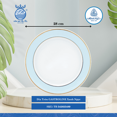 Dĩa Tròn Gastroline Xanh Ngọc (Nhiều Size) ML I Sứ