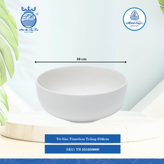 Tô Sâu Timeless Trắng (Nhiều Size) ML I Sứ