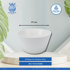 Tô Hông Loe Timeless Trắng (Nhiều Size) ML I Sứ