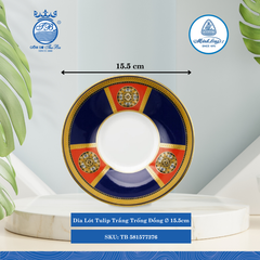 Dĩa Lót Tulip Trống Đồng Ø: 15.5cm ML I Sứ TB 581577376
