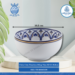 Chén Cơm Timeless Đồng Tâm XD Ø: 10.8cm ML I Sứ Rice Bowl TB 591047470
