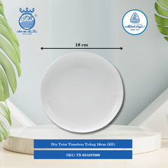 Dĩa Tròn Timeless Trắng (Nhiều Size) ML I Sứ