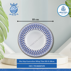 Dĩa Súp Gastroline Đồng Tâm XD (Nhiều Size) ML I Sứ