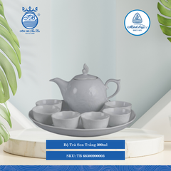 Bộ Trà Sen Trắng (Nhiều Size) ML I Sứ