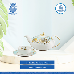 Bộ Trà Elip Anna IFP An Nhiên (Nhiều Size) ML I Sứ