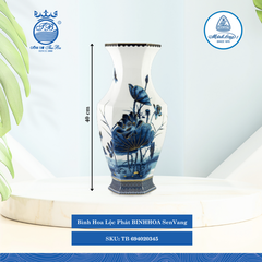 Bình Hoa Lộc Phát Bình Hoa Sen Vàng Nhiều Size) ML I Sứ