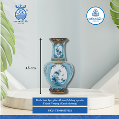 Bình Hoa Thịnh Vượng (Xanh Dương) (Nhiều Loại) ML I Sứ