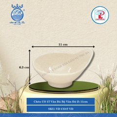 Chén CO 17 Vân Đá Bộ Vân Đá Ø: 11cm Cao: 6.3cm Fataco Nhựa VD CO17 VD