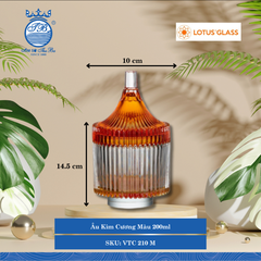 Âu Kim Cương Lotus Glass Thủy Tinh