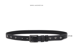Thắt Lưng Black Star Leather Belt (2,5 cm)