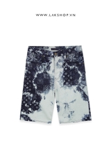 Loujs Vujton Monogram Bandana Denim Shorts cs2