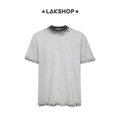 Áo Grey Torn Trim  Detail T-shirt
