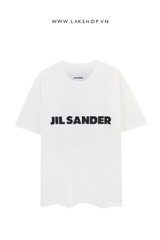 JjL Sander Logo Boxy T-Shirt in White