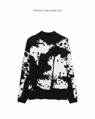 Áo Black High-Neck BW Sweater cx3