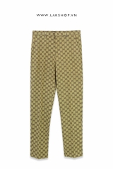 Guccj Brown GG Monogram Trouser cx2