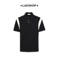 Áo Black Contrast Armpit Polo Shirt