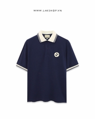 G Navy Interlocking G Polo