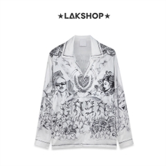 Áo Casa Tattoo Long Sleeve Silk Shirt