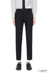 Quần TB Striped Strap Black Trouser