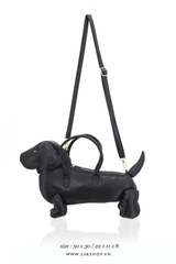 Túi Dog Leather Shoulder Bag