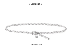 Thắt Lưng Silver Chain Belt