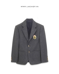 Áo Grey School Uniform Blazer cs2