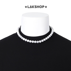 Vòng Cổ Pearl Marble Faux Necklace