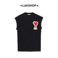 Áo Black A Heart Cotton Tank-top