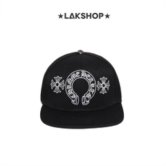 Mũ Black C.H Horseshoe Snapback Cap