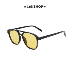 Kính Black/Yellow Square Slasses Aviator