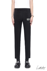 Djor x Stussy Bee Logo Black Trousers cs2