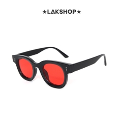 Kính Black/Red Oval Sunglasses Cross-Border