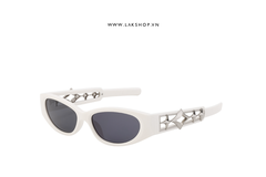 GM Paradoxx White Sunglasses