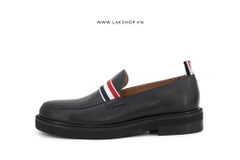 Giày TB Tricolour Band Leather Loafers Shoes css2