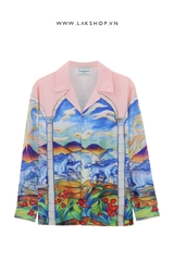 C@s@bl@ncA Multicolor Shubo Sauvage Shirt